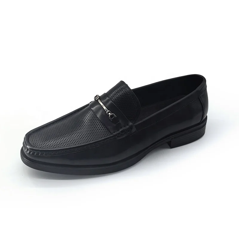 Luxury Premium Quality Penny Loafer Black Genuine Leather Slip On Moccasin Driving Walking Hand Painted Color Casual Men Shoes