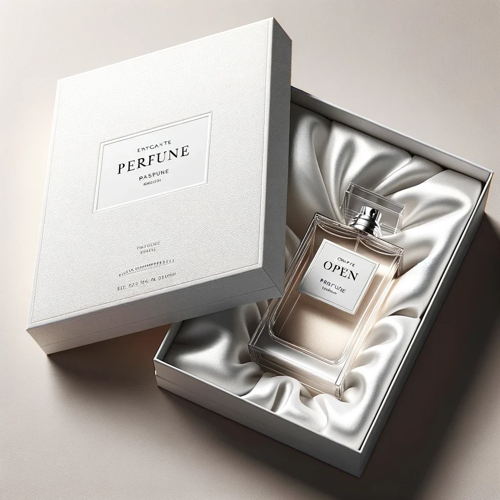 customized luxury black package 50ml perfume bottle with box packaging