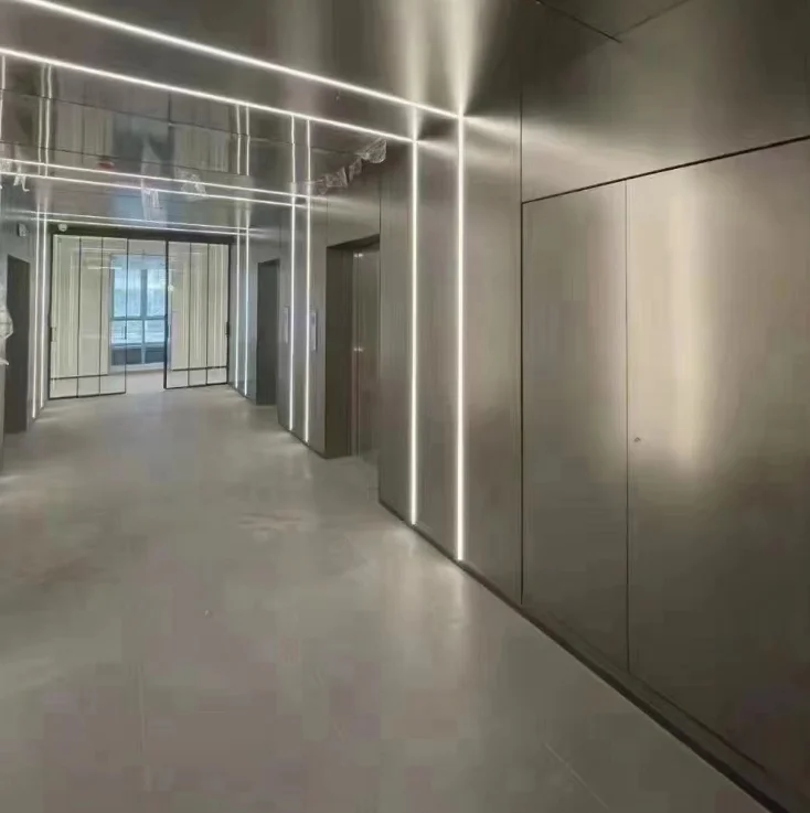 5MM 8MM Fireproof Bamboo Charcoal Wood Metal Plate Plastic Wall Panel Carbon Crystal Slate Pvc Wall Panel Metal Sheet