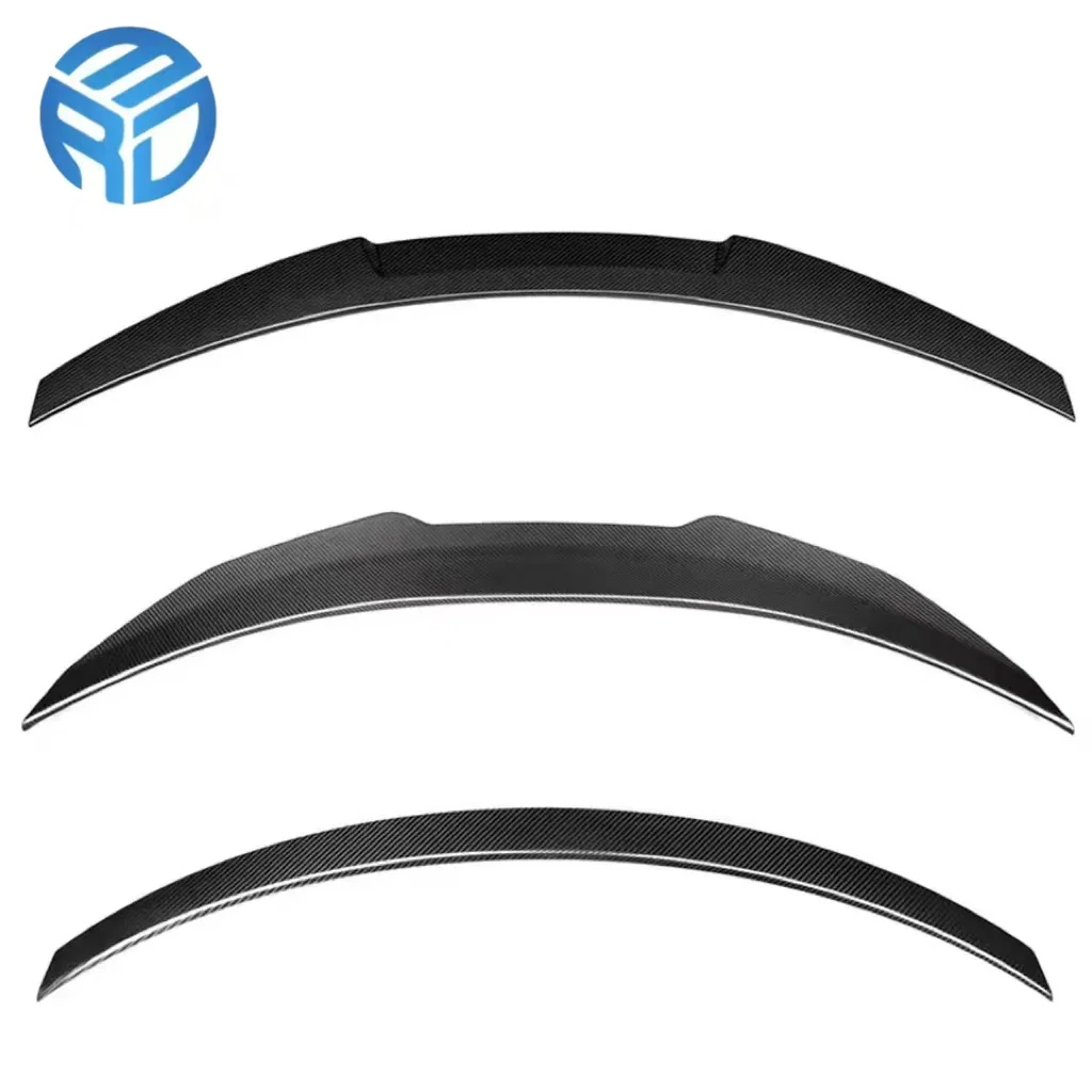 MRD For Infiniti Q50 2014+ Real Carbon Fiber spoiler rear wing PSM JP RS  M4 styles
