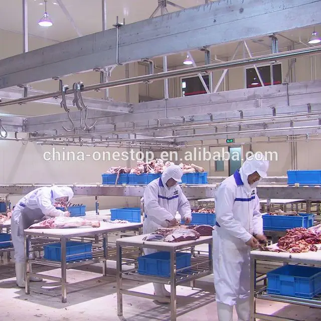 Meat Deboning and Cutting Conveyor For Meat Process Factory