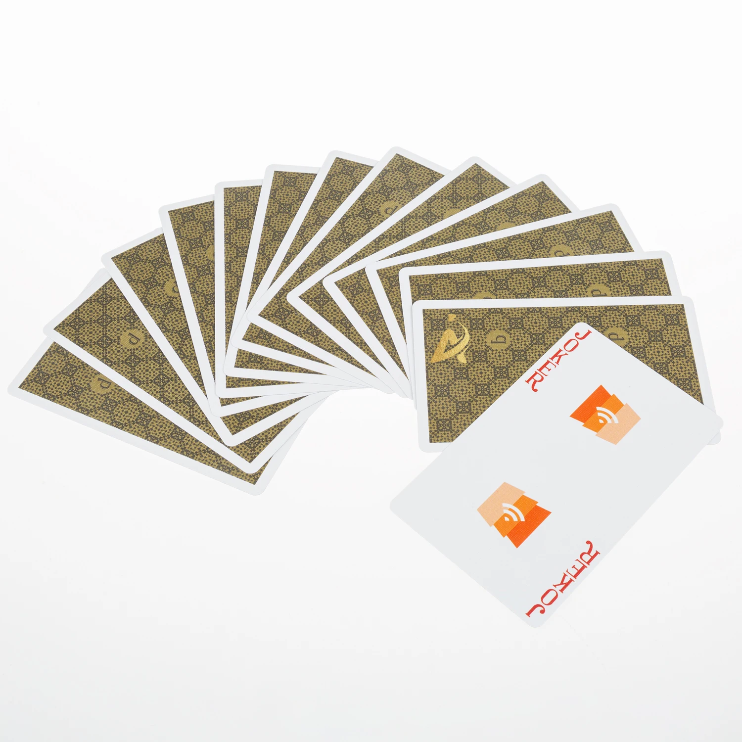 AYPC Hot Sales High Quality 56 Cards Single Deck Board Game Cards Printing QR Code Advertising Promotional Playing Cards