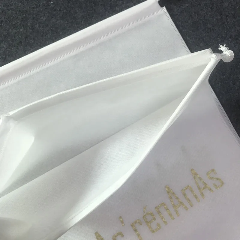 Высококачественные нетканые сумки для покупок пучковые с собственным логотипом