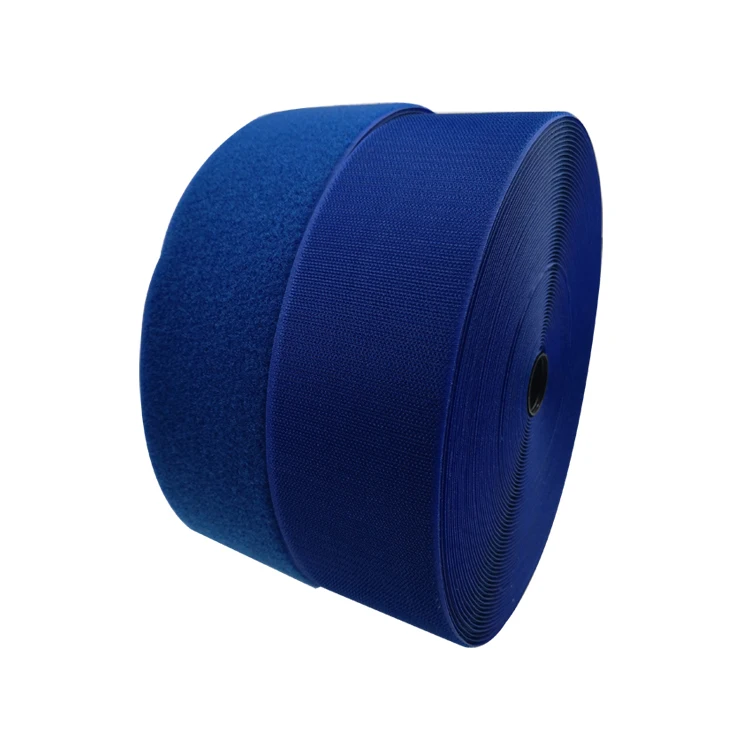 hook and loop tape 100 mm hook and loop 4 inch wide navy blue with Competitive Price