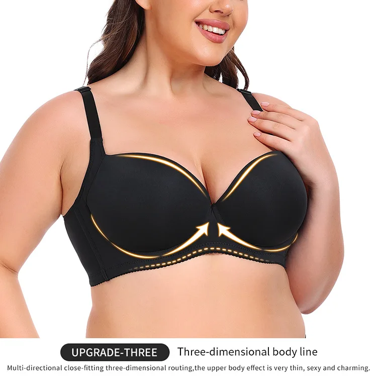 Large Sizes Bra for Women Pushup Oversize High Quality Ladies Bra Underwire Big Breast Cup Huge Boob Bra Plus Size Underwear