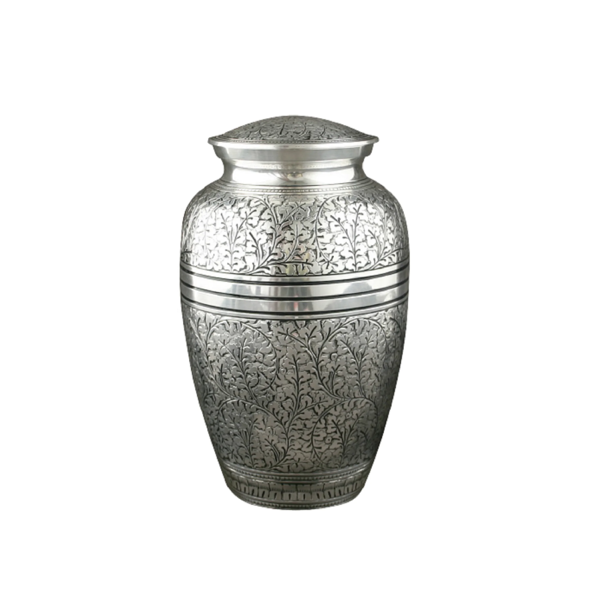Superfine and Luxurious Quality Metallic Cremation Urns and Keepsakes Solid Funeral Memorable Ashes Urns for Burial Services