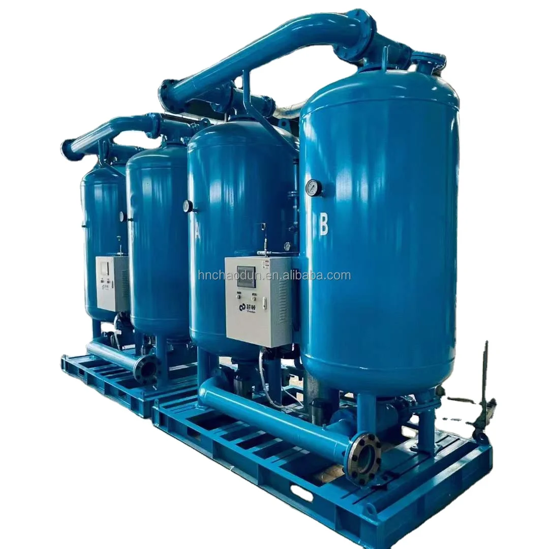 75m3/min Dew Point -40 Degree Regeneration Desiccant Dryer & Refrigerated Air Dryer