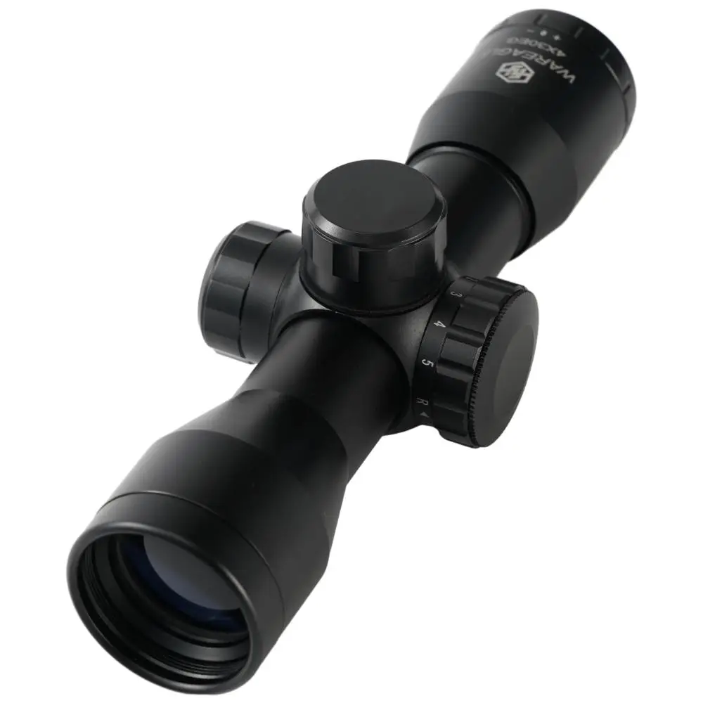 WAREAGLE Tactical optical scope 4x30 With red green illumination Hunting scope  Long Range Tactical Hunting Optic Sight