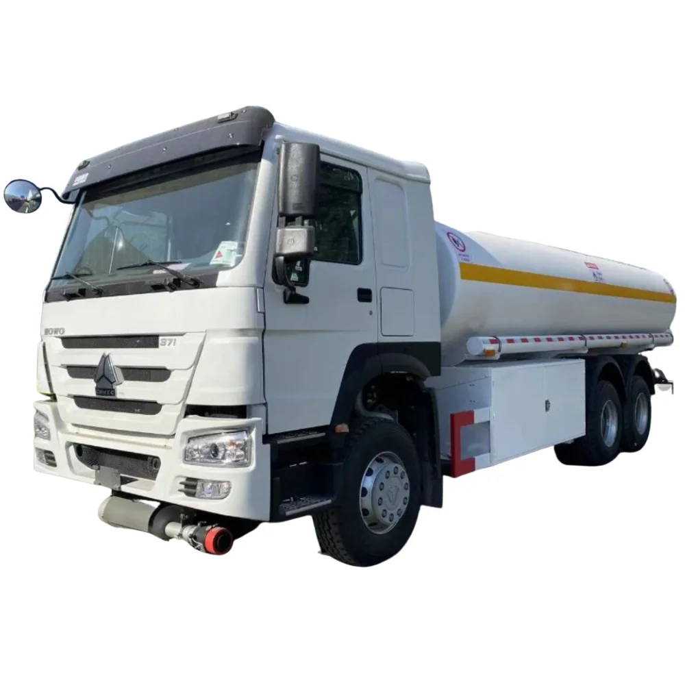 BEST SELLING SINOTRUK HOWO 6X4 20 TONS FUEL TANKER TRUCK 20,000 LITER FUEL OIL TANKER TRUCK FOR SALE