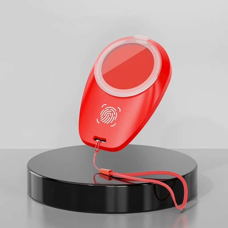 Manufacturer Signature Plastic Inkless Black Fingerprint Ink Pad with Lock