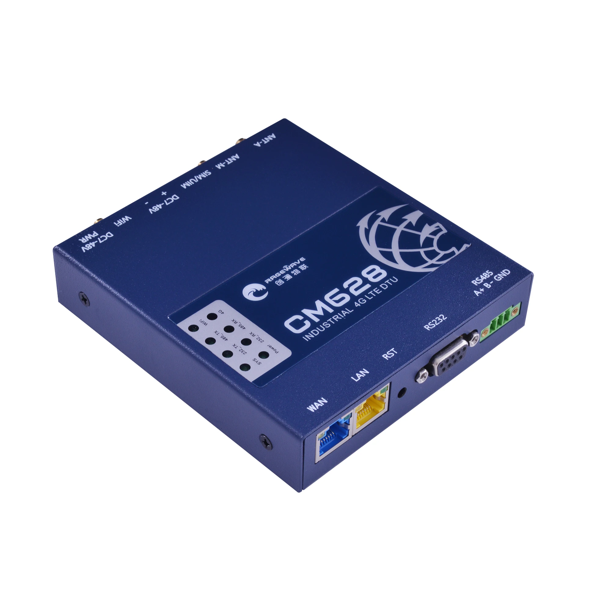 Промышленный маршрутизатор ragewave серии CM628 RS232 RS485 WCDMA с SIM-картой 3g 4g lte