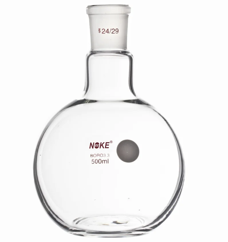 laboratory boiling flask double necks chemistry boiling flask