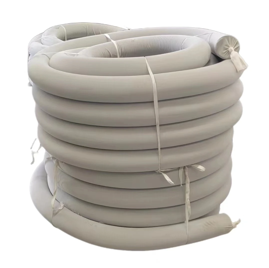 Manufacturer direct 65mm corrugated drain pipe with seepage socks