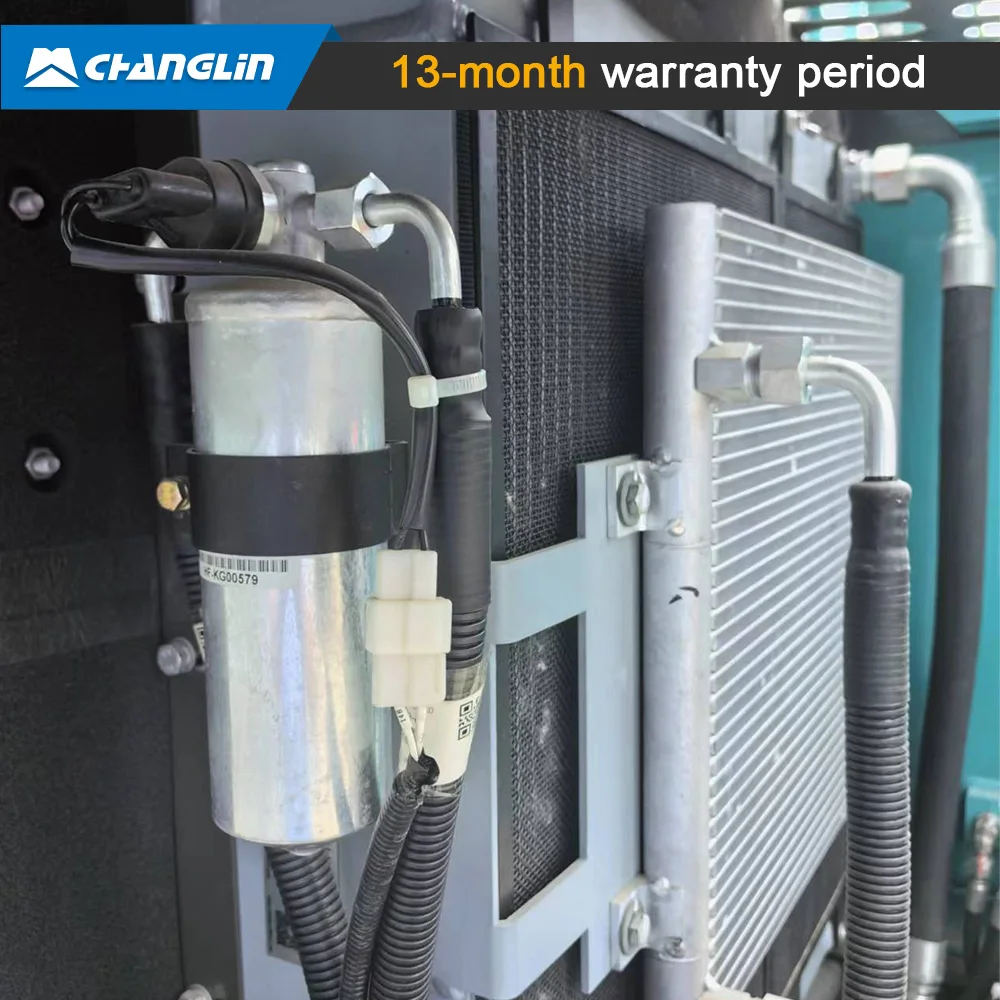 Changlin brands Euro5 crawler 8 Tons Earth moving equipment Hydraulic Crawler Excavator epa certified excavator