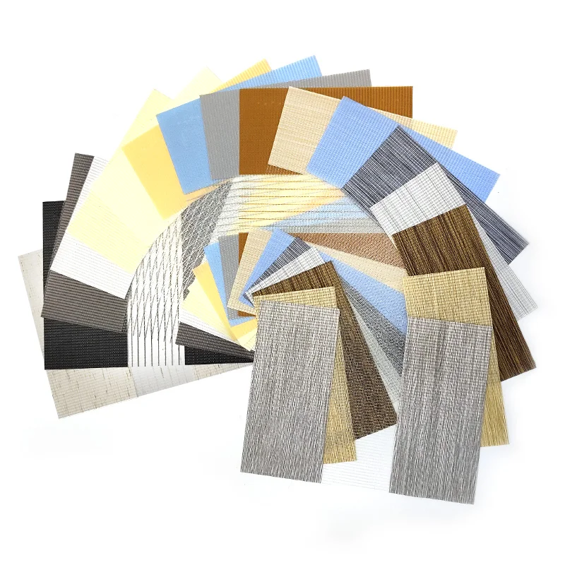 Hotel Zebra Blinds Vertical Smart Light Filtering Wave Zebra Blinds For Hotel