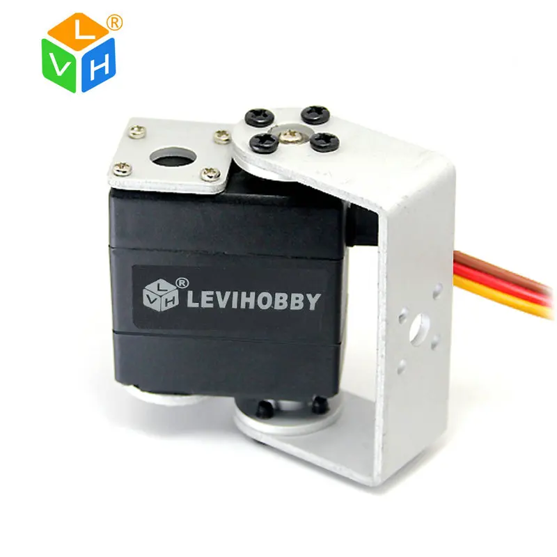 LVH 15 кг двухвальный металлический редуктор 180 градусов вращающийся робот сервопривод с кронштейном