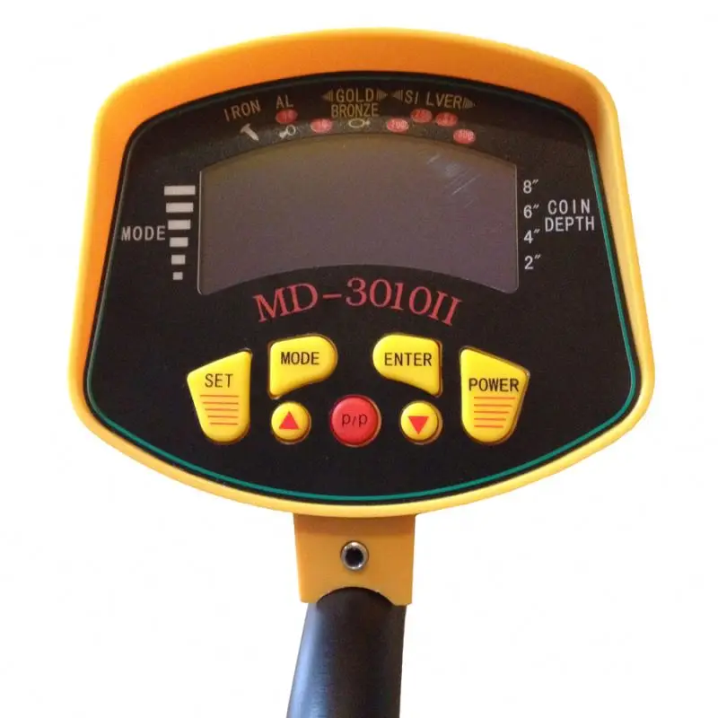 Metal Detector With LCD Screen High Sensitivity Underground Gold Treasure Hunter