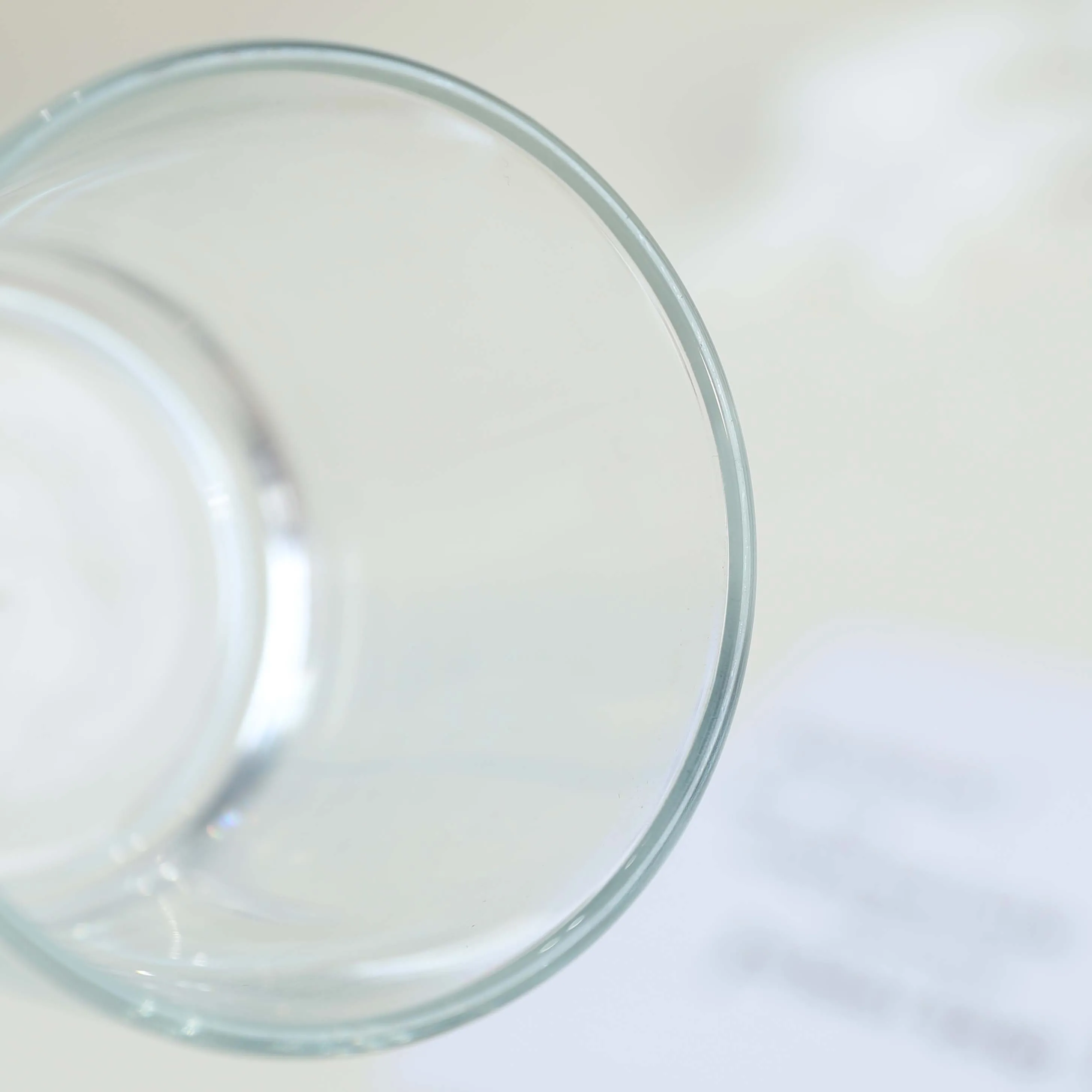 Wholesale High Quality Transparent Glass tea cup for Drinking Tea or Water Clear glass cup