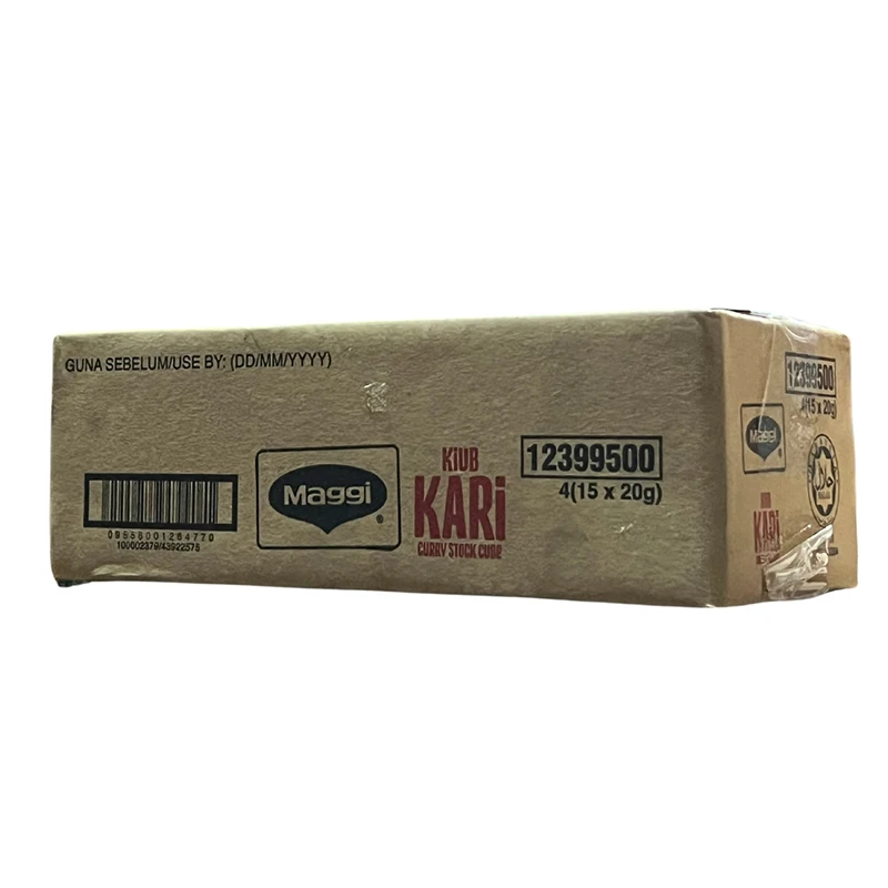 Premium High Grade 20g MAGGI-Kari Stock Cube To Enrich Dishes with The Aromatic and Authentic Taste of Curry