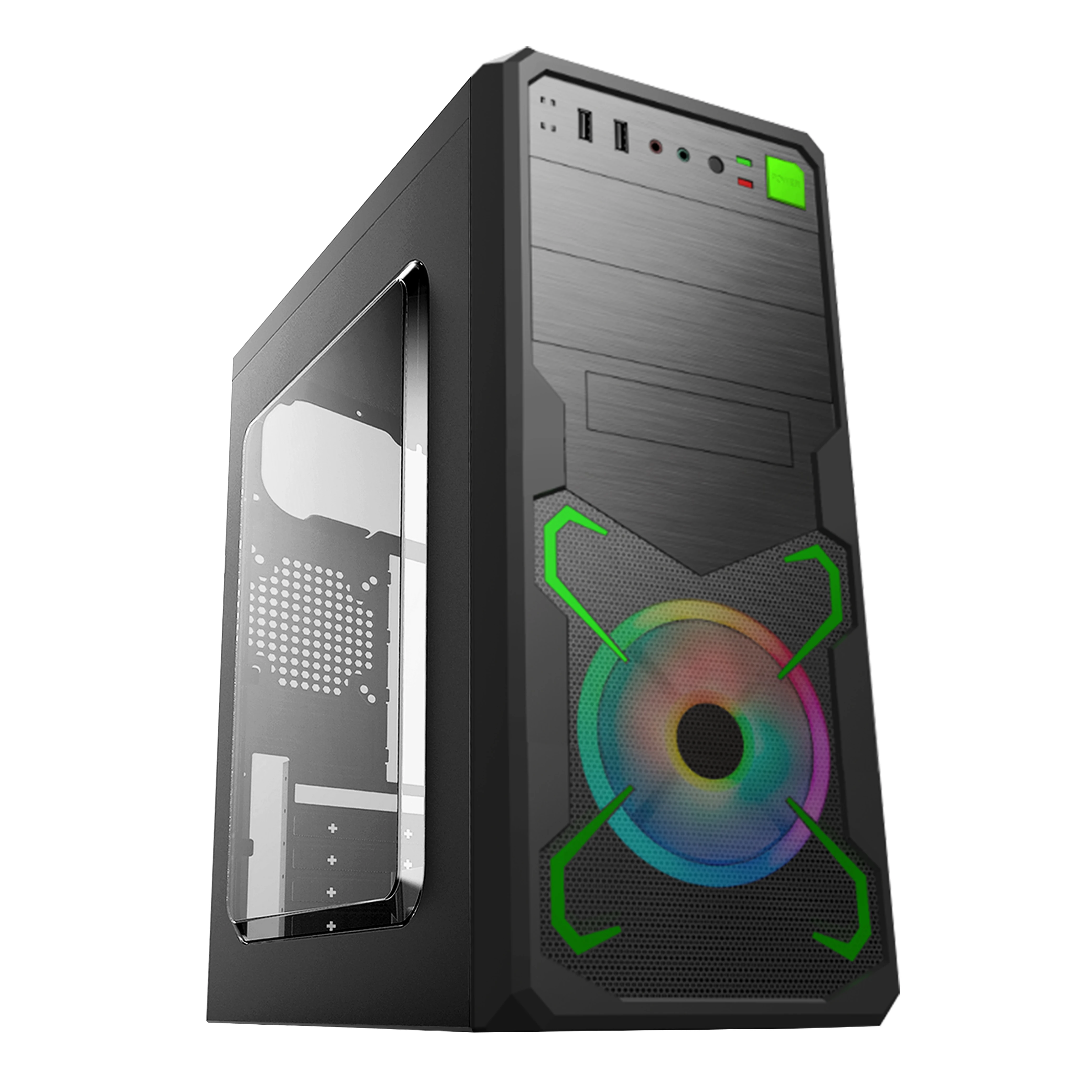 ATX PC case office computer box gorgeous cpu cabinet computer case casing