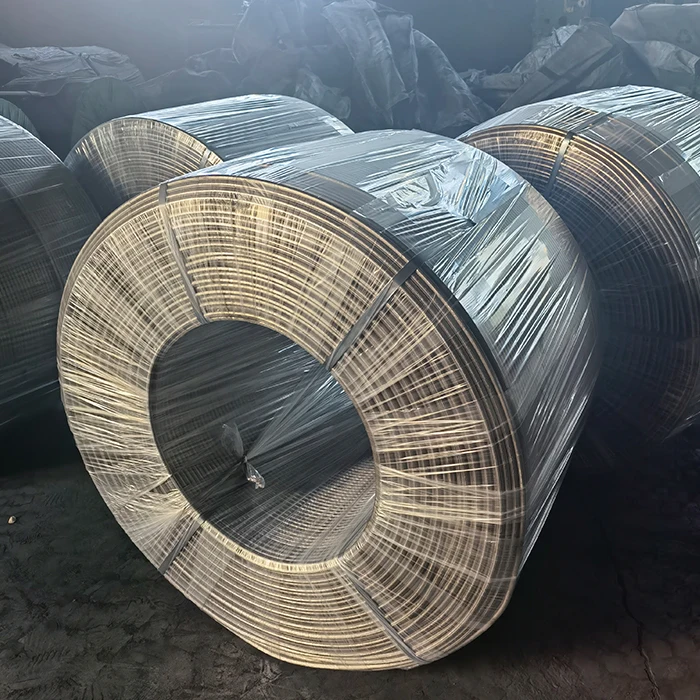 Cold rolled low carbon steel strip cored wire