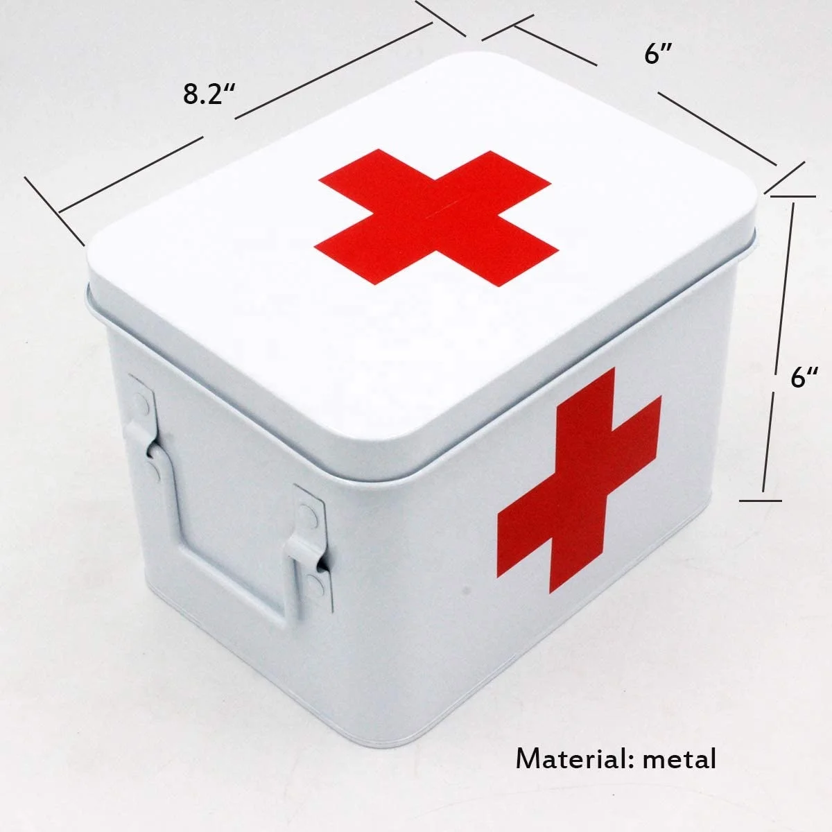 Metal  First Aid Kit First Aid Box Medicine Storage Box