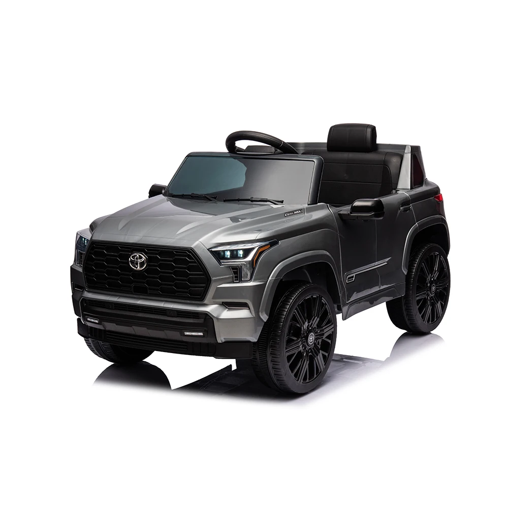 Licensed Toyota Sequoia tiktok hot selling 12v kids electric car battery powered toy car electric car for children 7-10