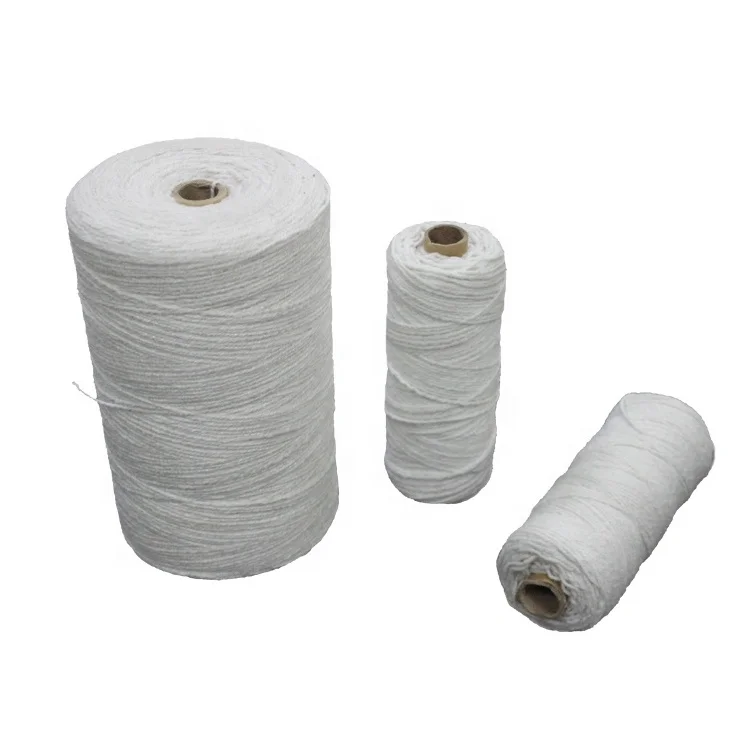 
High Temperature Ceramic Fiber Yarn With SS Wire For Insulation 
