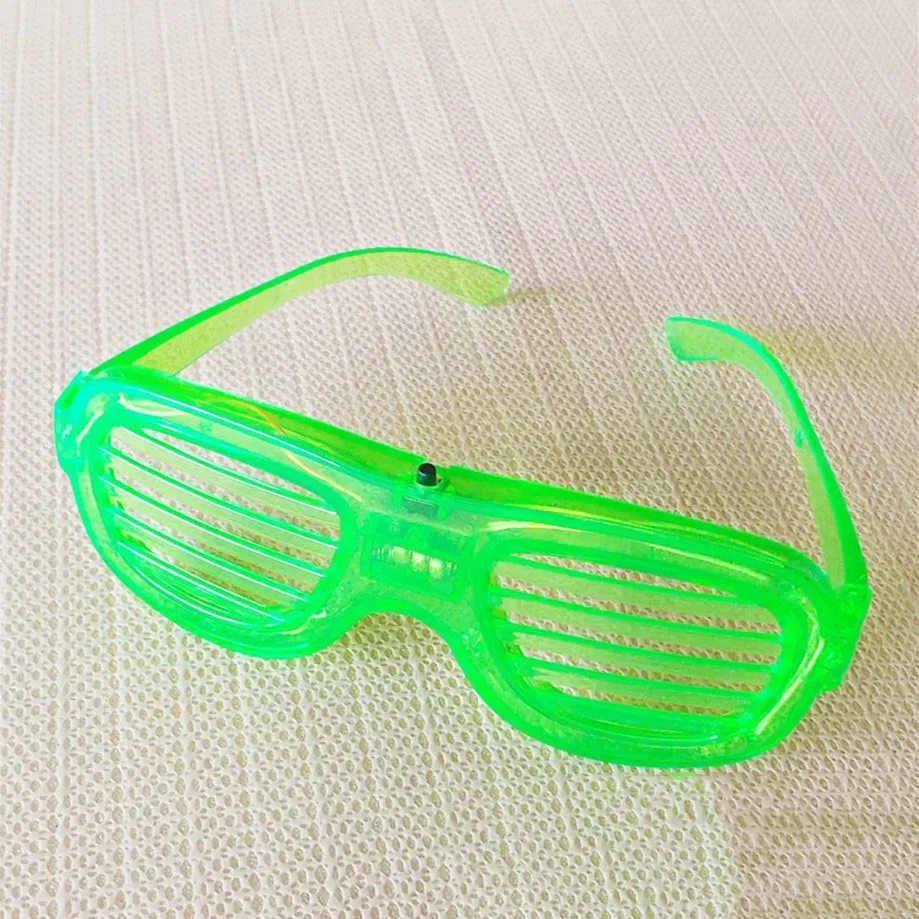 New Arrival LED Toy Color Shutter Glow Glasses Party LED Eye Glasses For Birthday Party Supplies