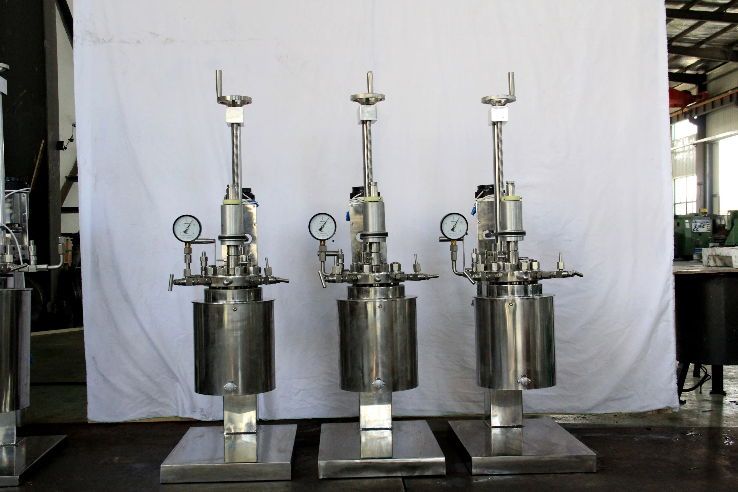 Laboratory Pressure Reactor with Lifting&Rotating device