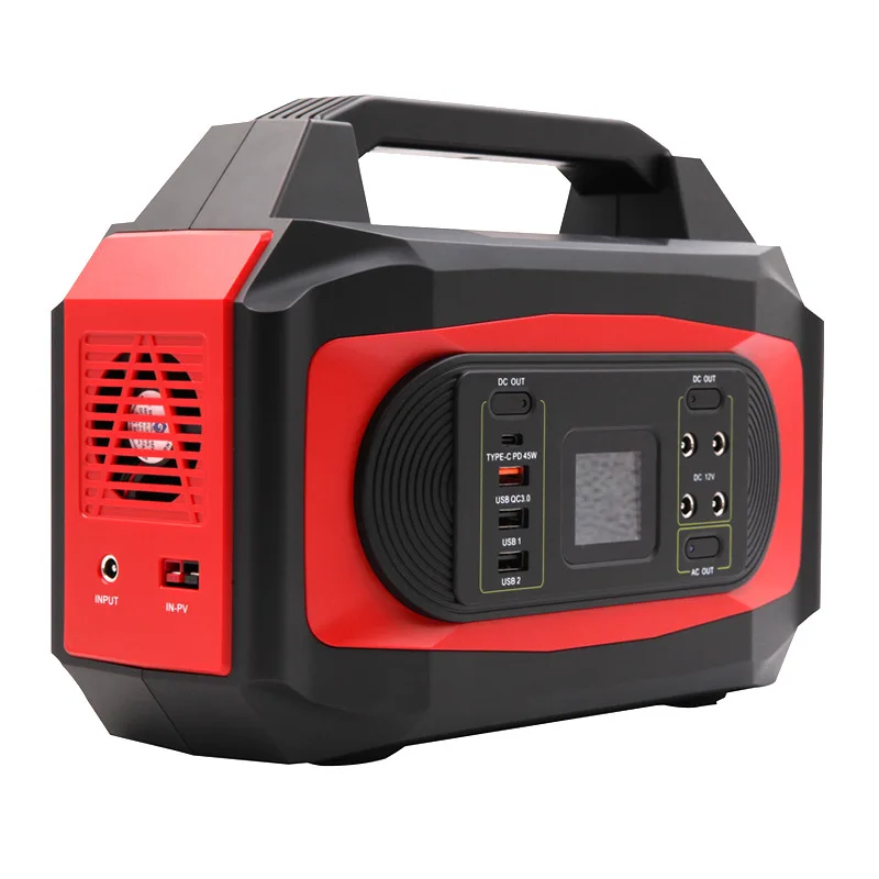 Mobile energy storage power supply Outdoor emergency power supply 500W portable power supply equipment for outdoor adventure