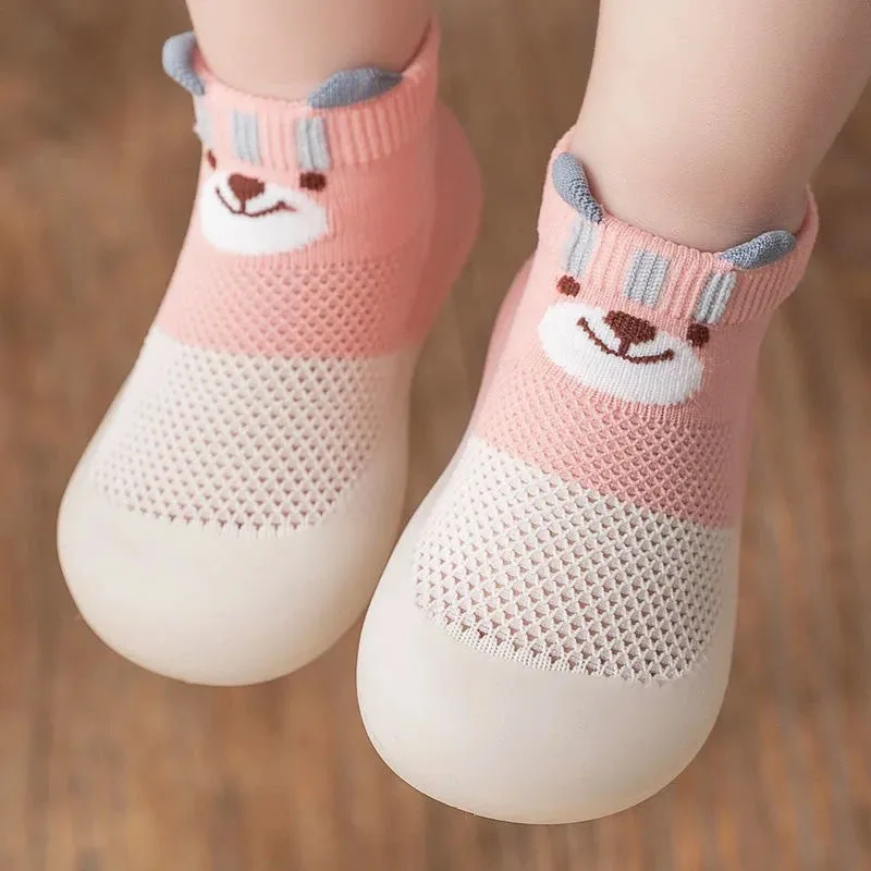 Non-Skid Indoor Floor Slipper Shoes Baby Boy Baby Walking Shoes Baby Sock Shoes Rubber