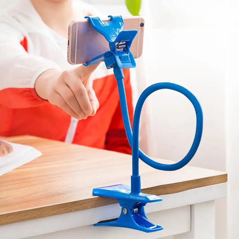Hot selling flexible bracket arm lazy mobile phone gooseneck bracket bed table table clip bracket