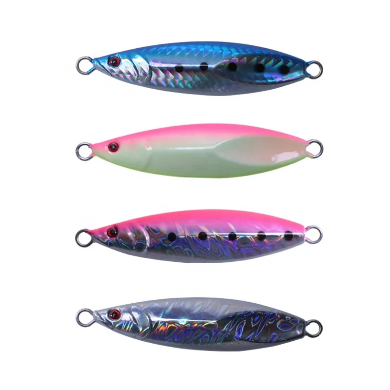 ToMyo Jig Fishing Lure Metal Jigs 40g 60g 80g 100g Fishing Lures Saltwater Jigging Lures Bait