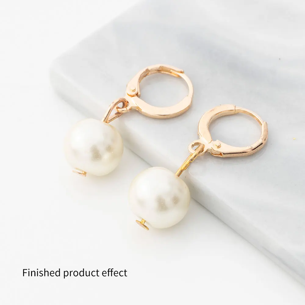 Brass Cheap Jewelry Accessories Hoops Parts Golden Screw Earring Clips earring no piercing invisible clips fashion findings