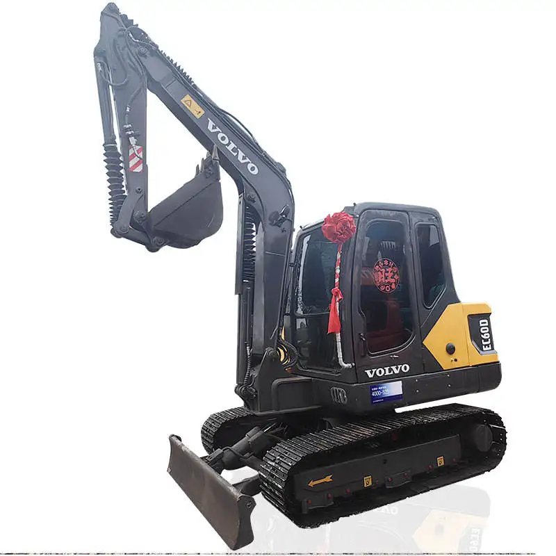 Small Digger Machine Used Volvo 60 Excavator 6Ton Hydraulic Pump Crawler VolvoEC60 140 210 240 Backhoe Excavator Cheap For Sale