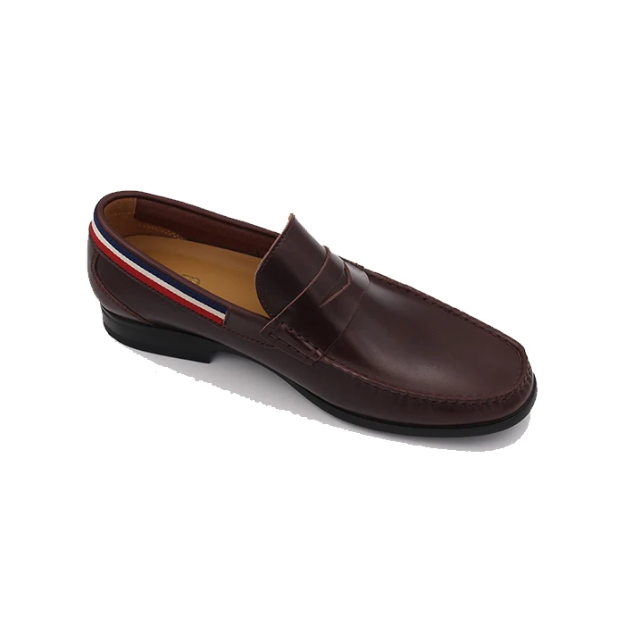 Fashion indonesia  top quality genuine cow leather dress loafers causal men shoes loafers shoes for men