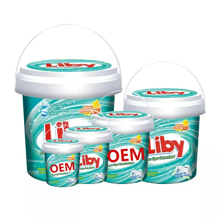 Liby Grepower washing powder bulk 20kg detergent en polvo powder china manufacturers wholesale cheap soap powder