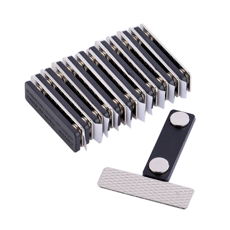 2022 Best Selling Neodymium ID Card Magnet Clamp Name Badge Magnet For School And Company