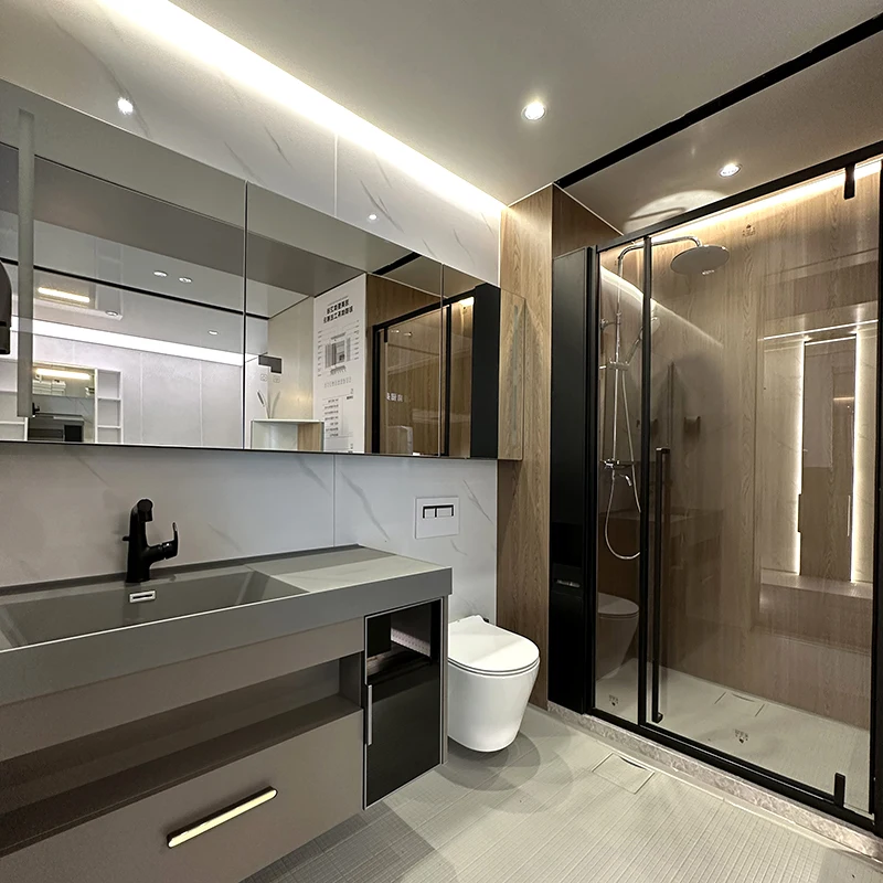Integrated Bathroom and Prefabricated Bathroom Pod Modular Bathroom Pod Integrated Shower Room Unit All In One Shower Room