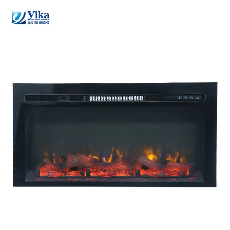 Wholesale Household Modern Style  indoor decorative fireplace freestanding mantel from china heaters and electric fireplaces