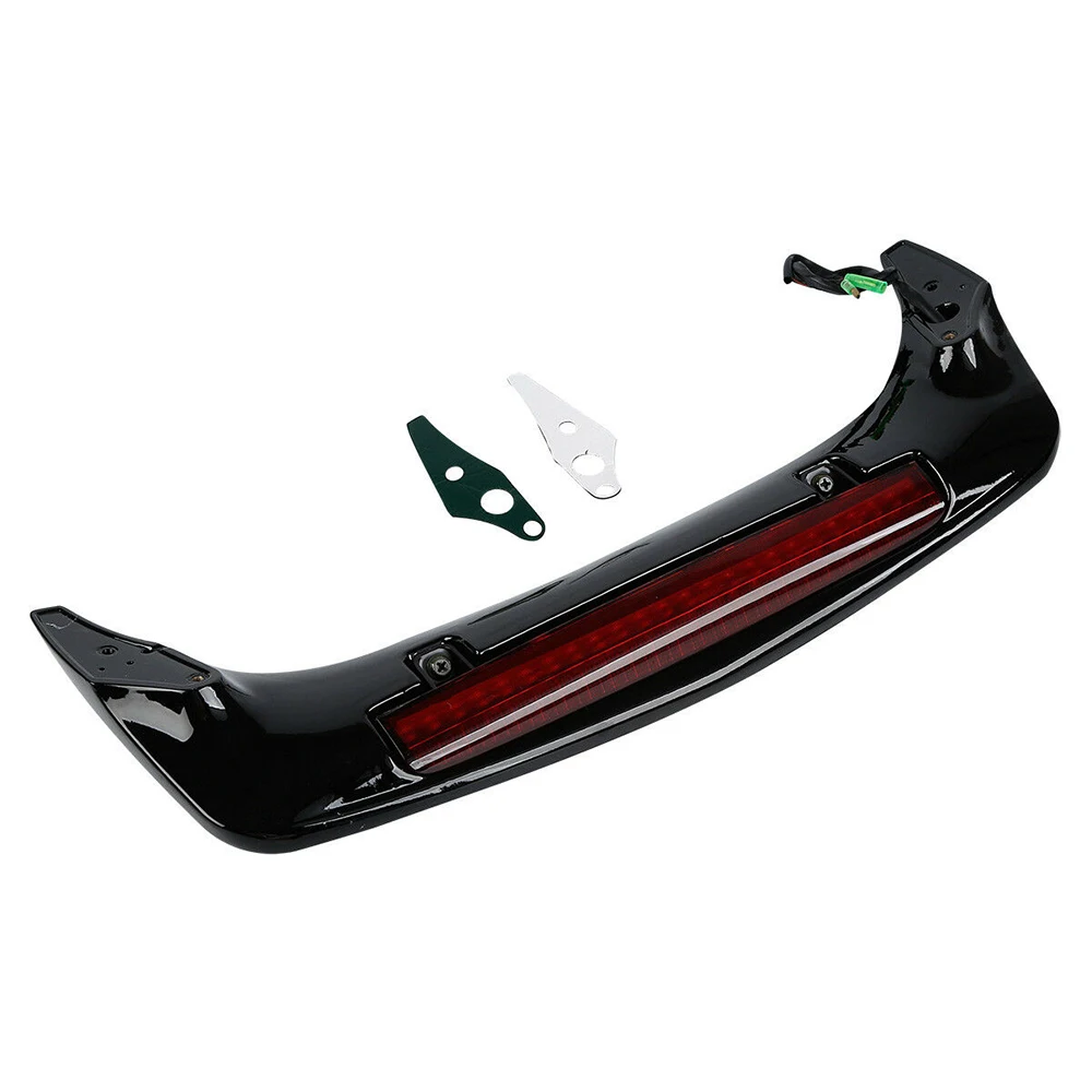 Good quality ABS Rear Trunk Spoiler w/ LED Brake Light For Honda Goldwing GL1800 2001 - 2017
