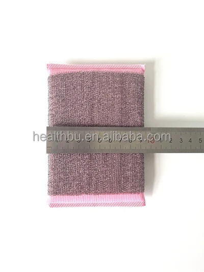 High quality Wire Net eco-friendly Kitchen Cleaning Sponge Scrubber power sponge