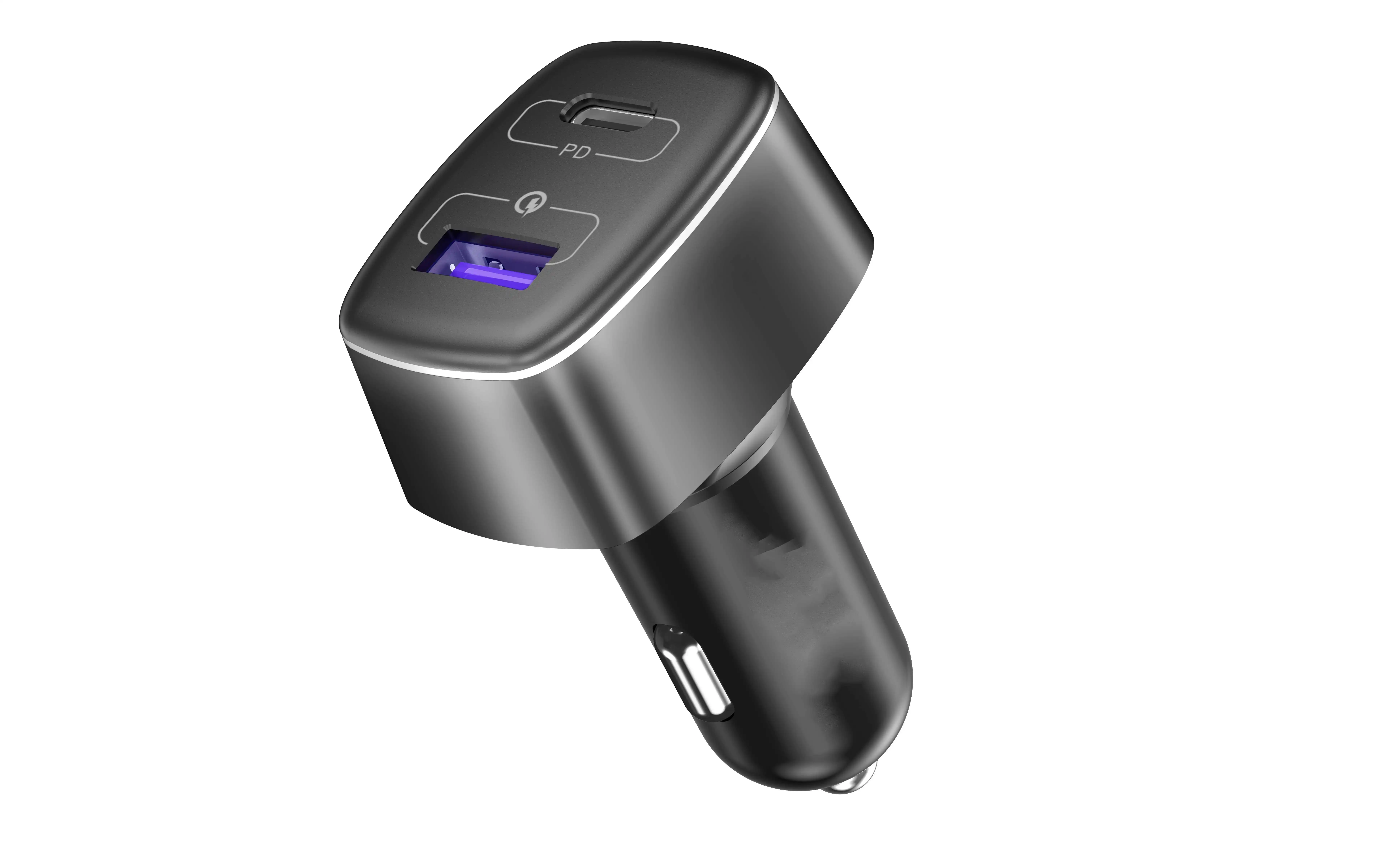 New 100W PD Car Charger for Macbook Notebook Fully Compatible Super Charger for Huawei,Xiaomi, Oppo,Vivo, Apple