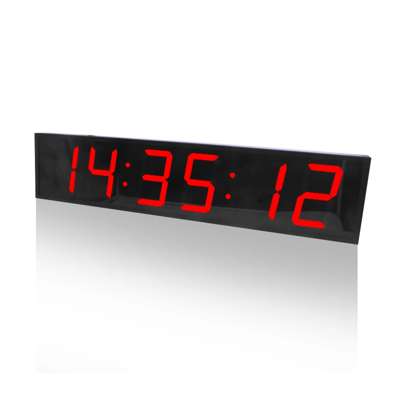 [Jinling Shiyin]4' 6 Digits Indoor Digital Led Clock Module Talking/Meeting/School Count Up/Countdown/Stopwatch Wall Clock