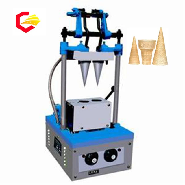 Factory Price Stroopwafel Equipment Commercial Grade Waffle Cone Maker Ice Cream Cone Making Machines Suppliers