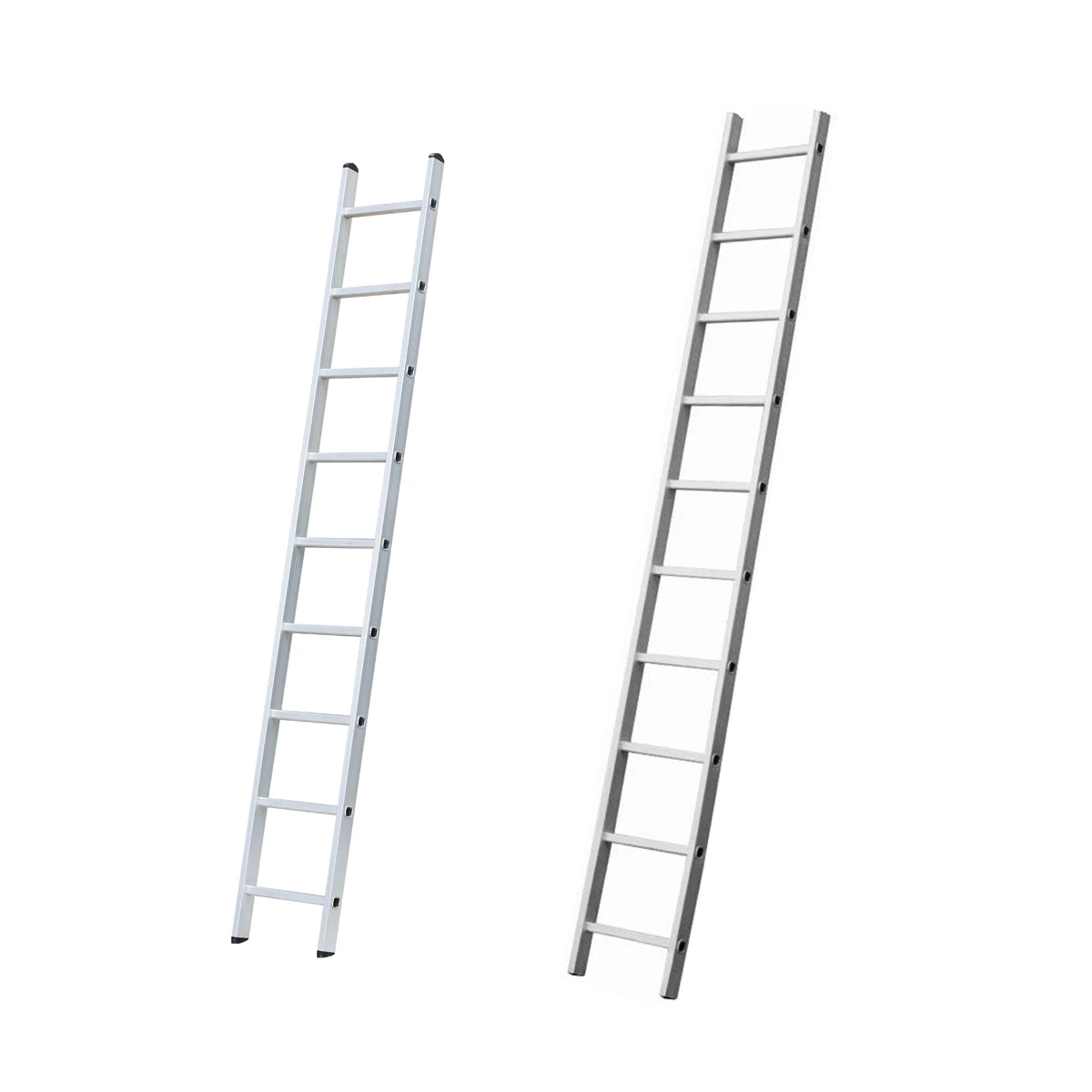 EN131 Approved Best Sale Aluminum Ladder Portable Single Straight Ladder for Household
