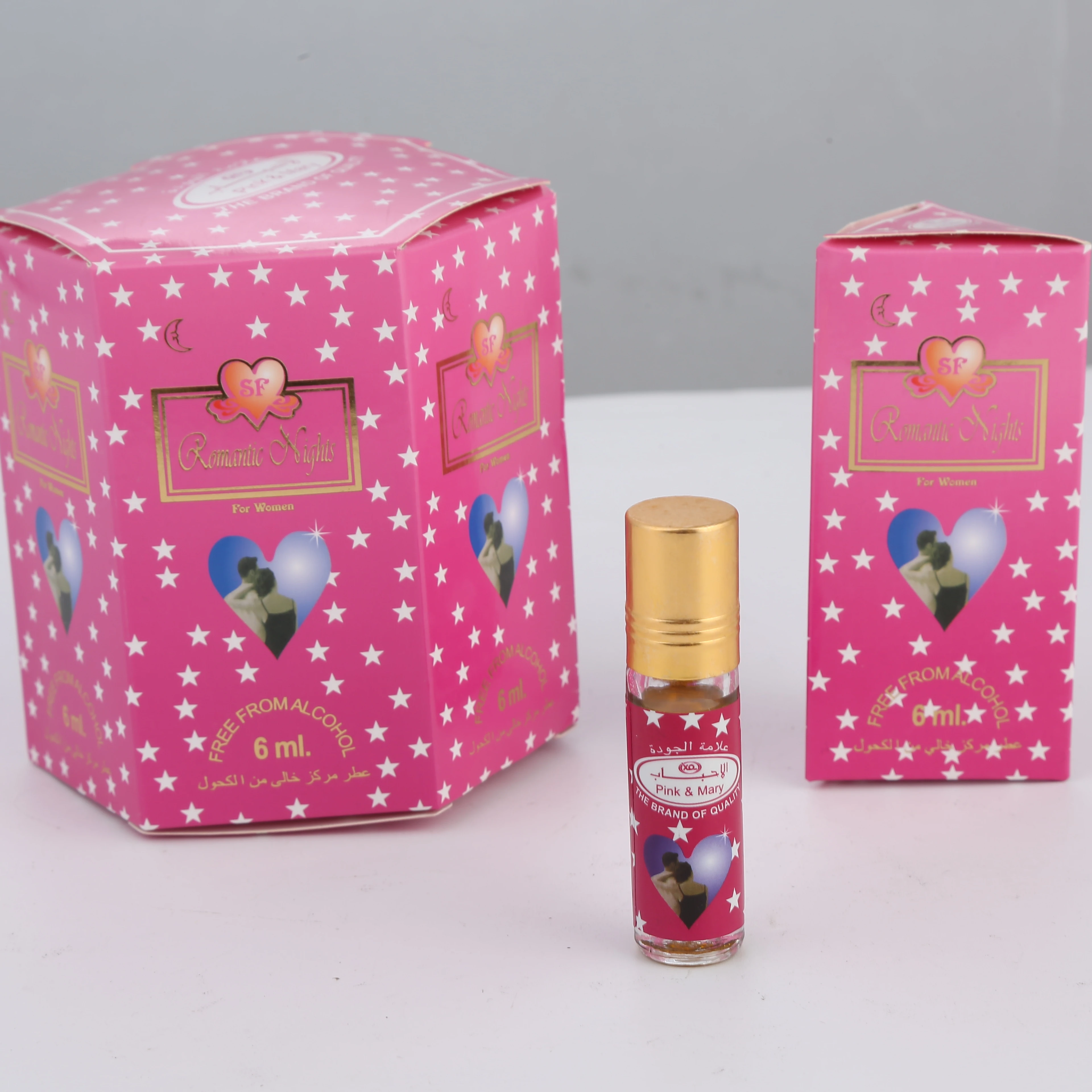 oil Perfume non-alcoholic Muslim small essential oil perfume 6ml Muslim wholesale  perfume