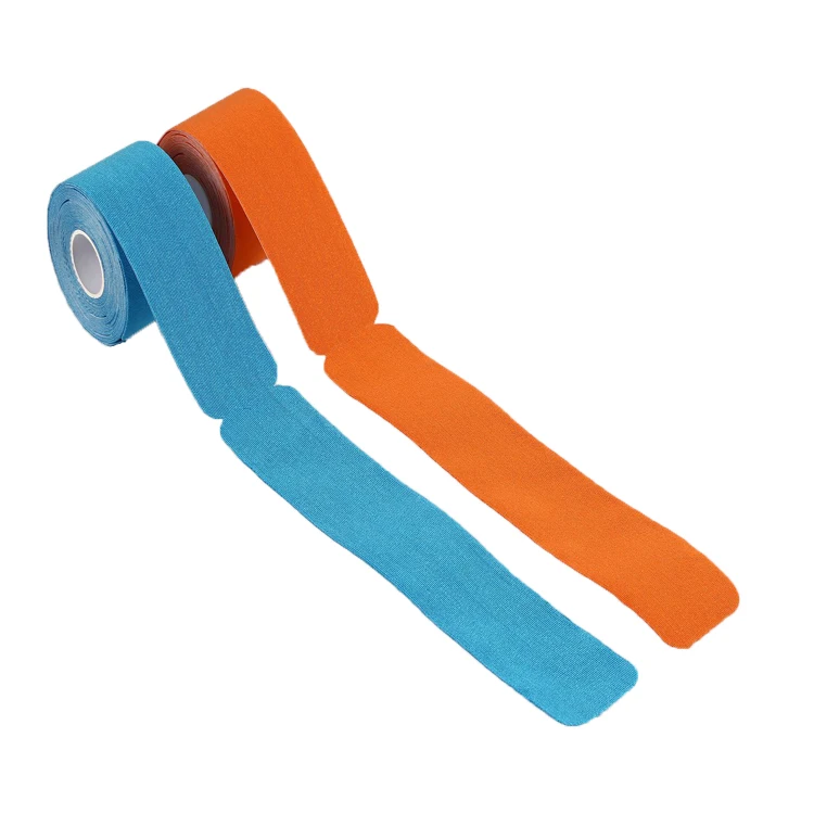 China Factory Custom Sports Breathable 100% Cotton kinesios tape original stretched kinesiology tape health care