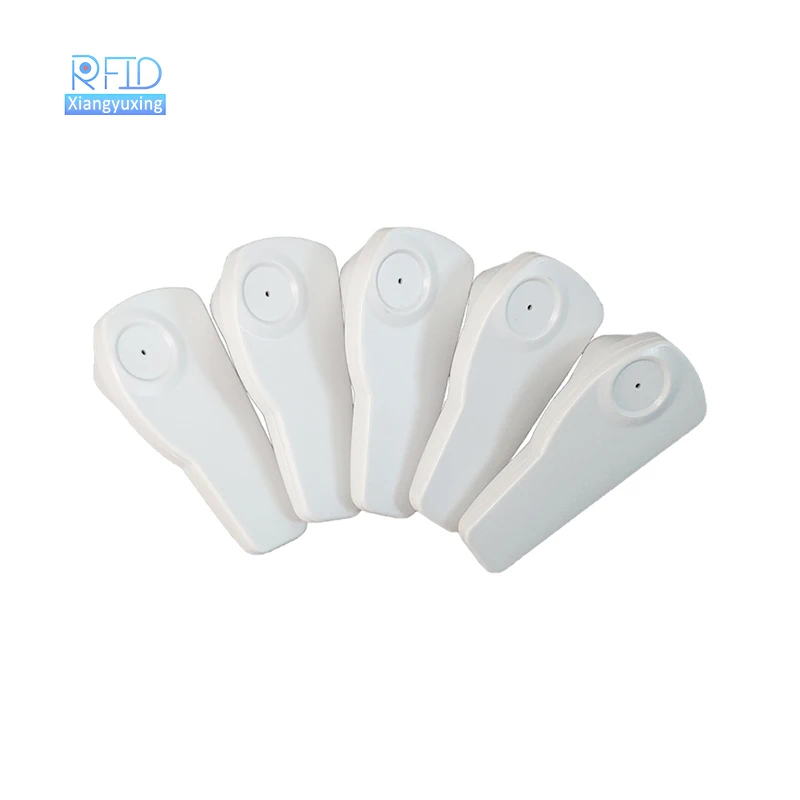 Top sales UHF 860-960mhz EAS 8.2mhz long reading range rfid apparel tag ABS plastic hard tag retail clothing field